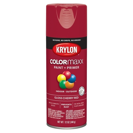 KRYLON Gloss Cherry Red; 12 oz. Aerosol 5511